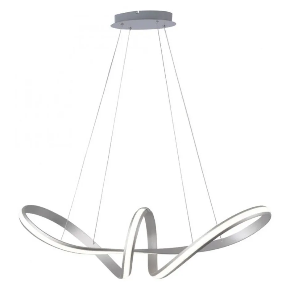 Paul Neuhaus Stilvolle LED Hängelampe in Stahl L:91 cm 39 W dimmbar< Hängelampen|Led Lampen