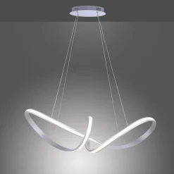 Paul Neuhaus Stilvolle LED Hängelampe in Stahl L:91 cm 39 W dimmbar< Hängelampen|Led Lampen