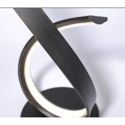 Paul Neuhaus Stilvolle LED Tischlampe in Rostbraun 38,5 cm dimmbar< Led Lampen|Schlafzimmer Lampen