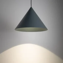 Hängelampen|Bürolampen*Nowodvorski Stilvolle Pendelleuchte Metall GU10 Ø35 cm Umbra Blau