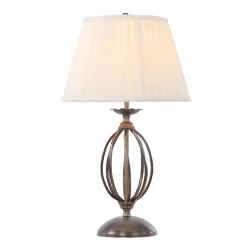 Tischlampen|Rustikale Lampen*Elstead Stilvolle Tischlampe CANDELA 1 Klassisch 54cm hoch