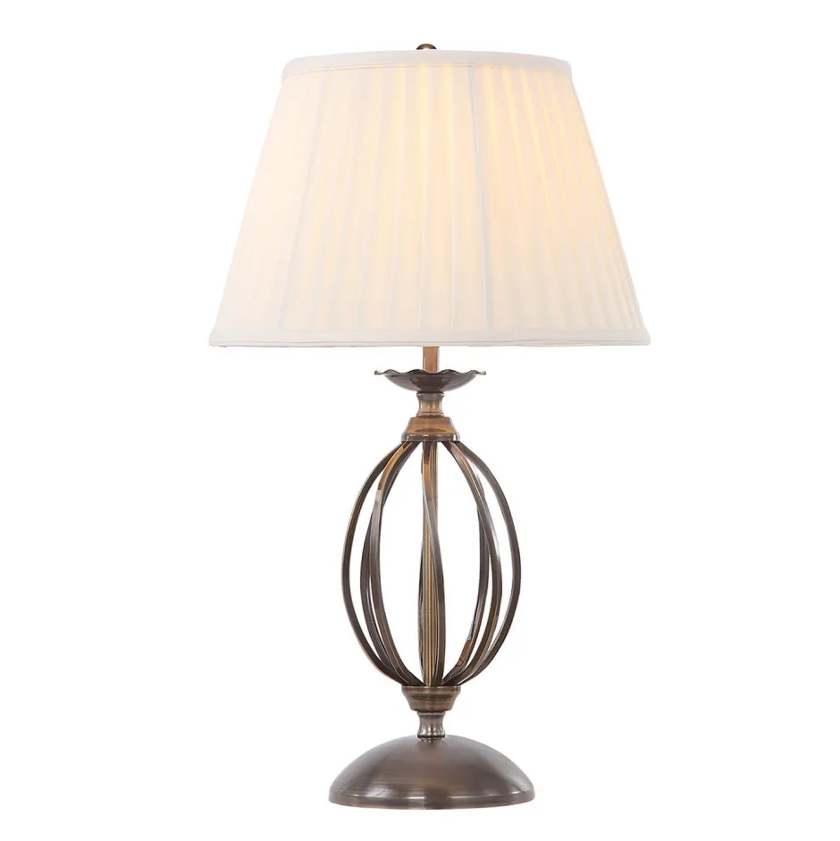 Tischlampen|Rustikale Lampen*Elstead Stilvolle Tischlampe CANDELA 1 Klassisch 54cm hoch