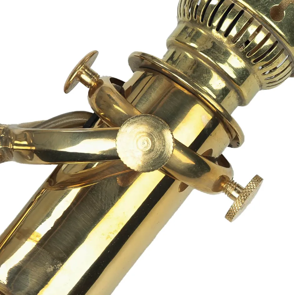 Wandleuchten|Lampen Aus Aller Welt*Laura Suardi Stilvolle Wandleuchte GRETA Messing Glas Antik