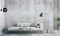 Belis Stilvolle Wandleuchte Metall Schwarz Gold H:25 cm E27< Küchenlampen|Metall Lampen