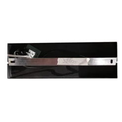 Spots|Badezimmer Lampe*Steinhauer Stilvoller Deckenstrahler Schwarz Rauchgrau E27 L:40 cm