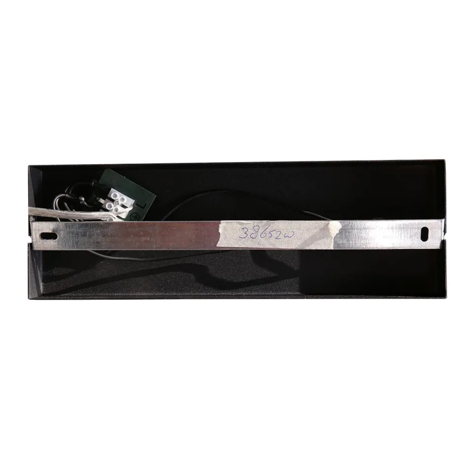 Spots|Badezimmer Lampe*Steinhauer Stilvoller Deckenstrahler Schwarz Rauchgrau E27 L:40 cm