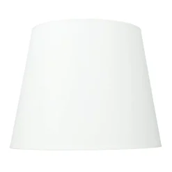 Duolla Stoff Lampenschirm Weiß Hängelampe für E27< Lampenschirme