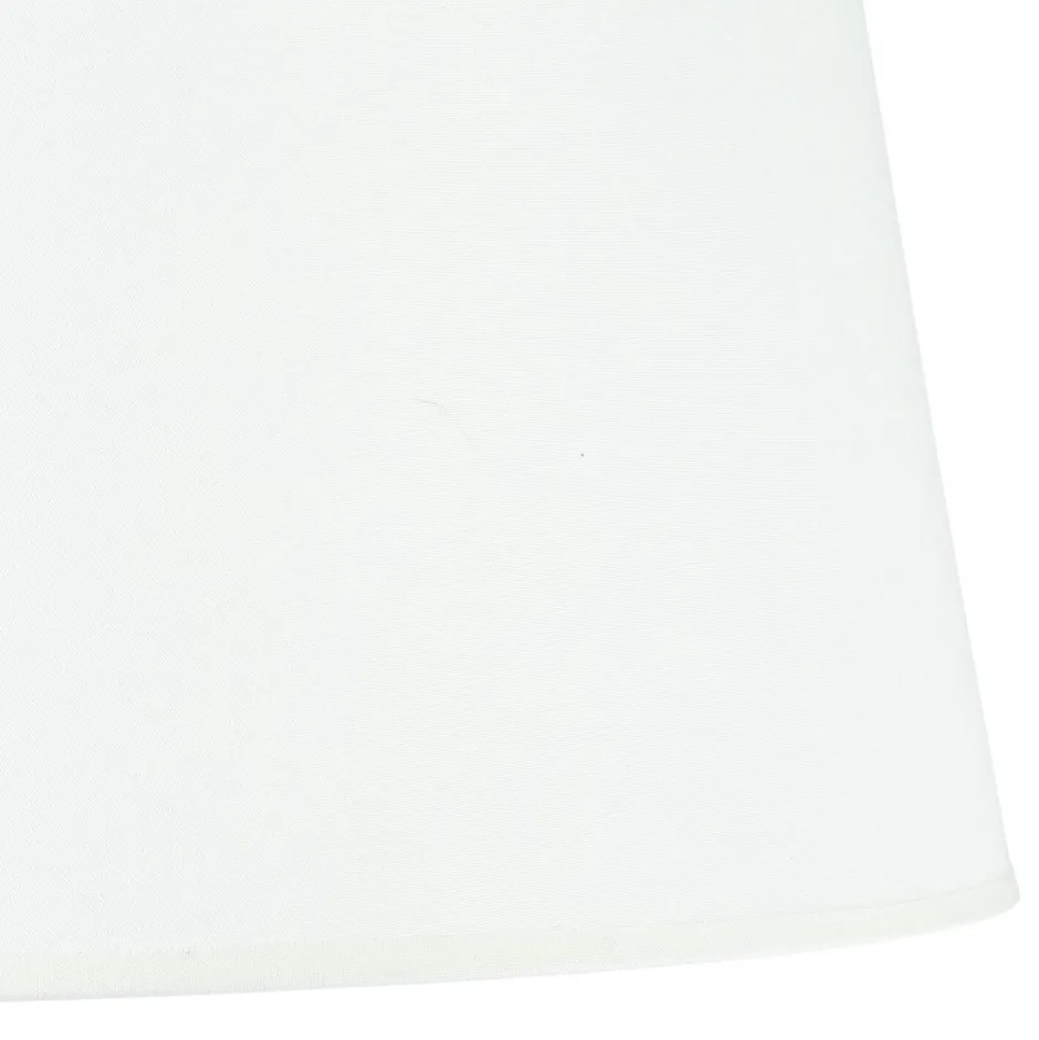 Duolla Stoff Lampenschirm Weiß Hängelampe für E27< Lampenschirme