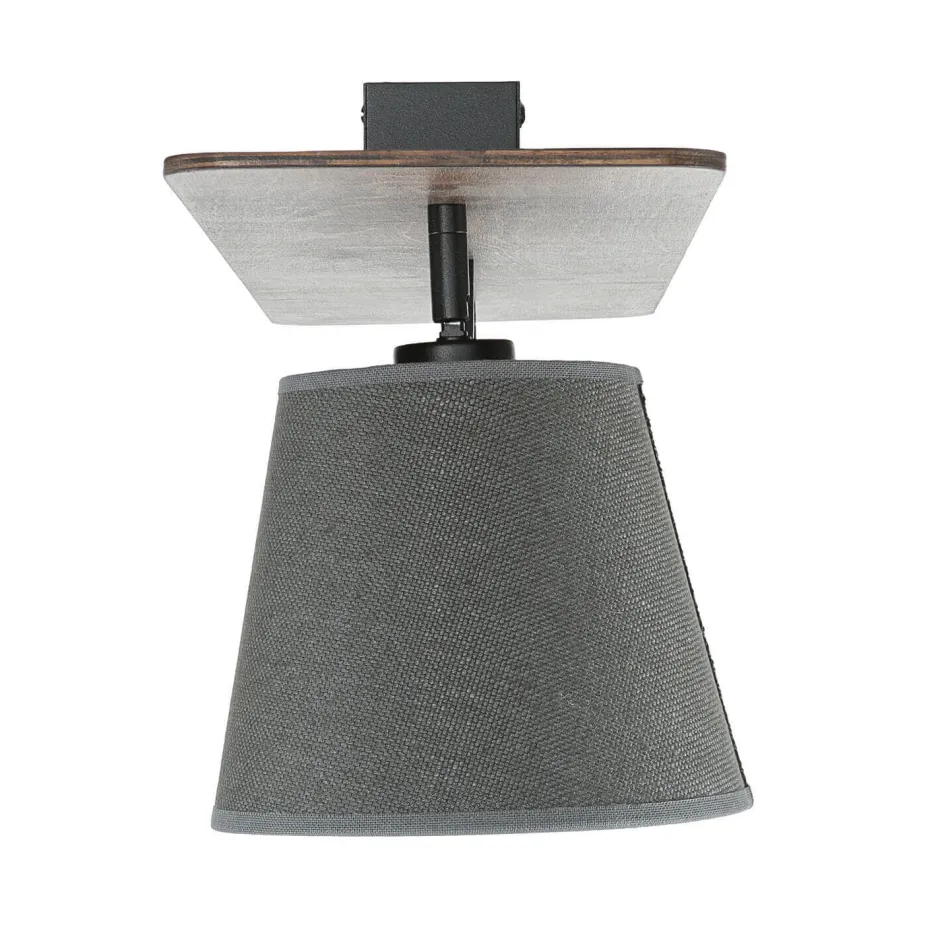 Deckenleuchten|Flurlampen*Nowodvorski Stoffschirm Deckenleuchte AWINION in Grau 3-flmg