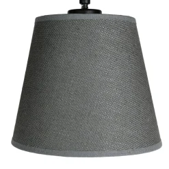 Deckenleuchten|Flurlampen*Nowodvorski Stoffschirm Deckenleuchte AWINION in Grau 3-flmg