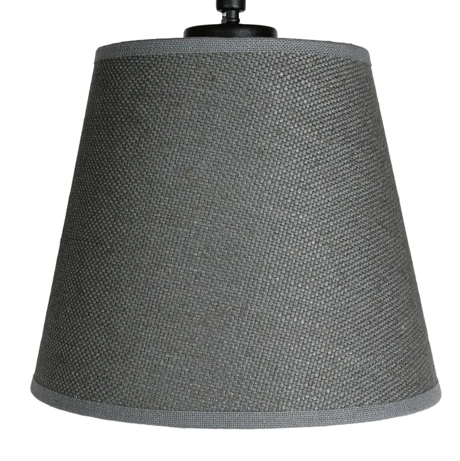 Deckenleuchten|Flurlampen*Nowodvorski Stoffschirm Deckenleuchte AWINION in Grau 3-flmg