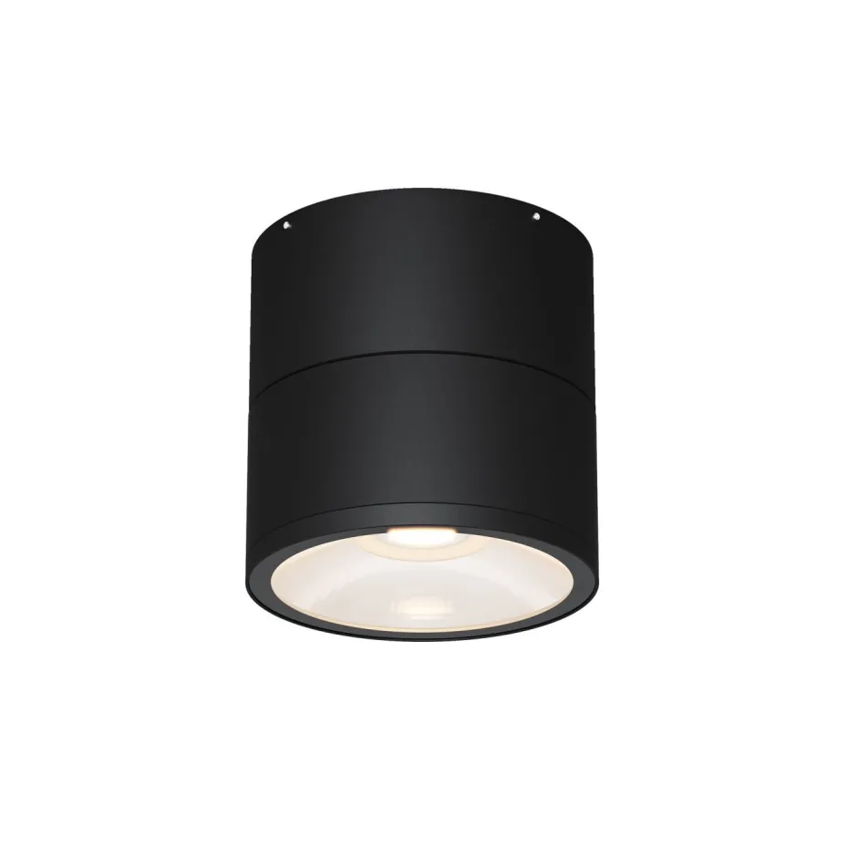 Moderne Außenleuchten|Led Außenleuchten*Maytoni Strahler außen Metall Glas LED IP54 verstellbar Graphit