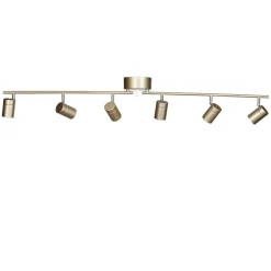 By Rydéns Strahler Metall GU10 verstellbar in Gold 124 cm lang Retro< Flurlampen|Wohnzimmerlampen