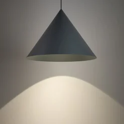 Nowodvorski Stylische Hängeleuchte Metall Umbra Blau GU10 Ø50 cm< Hängelampen|Bürolampen