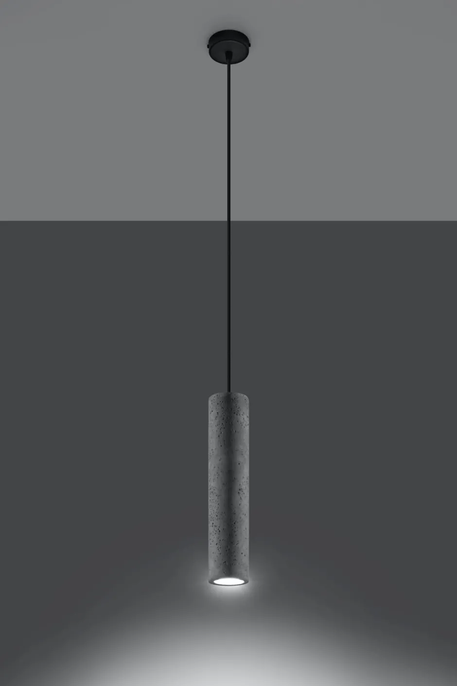 Sollux Stylische Pendelleuchte Beton Ø8cm Modern BREANNA Küche< Betonlampen|Moderne Lampen