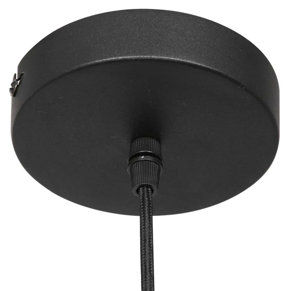 Steinhauer Stylische Pendelleuchte Schwarz Bernstein E27 Ø30 cm< Hängelampen|Esszimmer Lampen