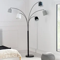 Moderne Lampen|Designerlampen*Invicta Interior Stylische Stehleuchte Modern Design 200cm flexibel