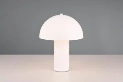 Wohnzimmerlampen|Metall Lampen*Trio Reality Stylische Tischleuchte Weiß Metall E14 32,5 cm Sterne