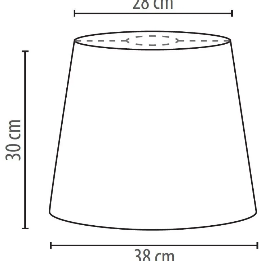 Duolla Textil Lampenschirm Hängelampe gehäkelt E27< Lampenschirme
