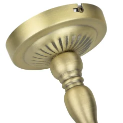 Glaslampen|Tiffany Lampen*Searchlight Tiffanylampe Decke Grün Weiß elegant