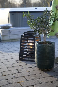 Metall Lampen|Outdoor Tischleuchten*By Rydéns Tischlampe außen mit Kabel 60 cm hoch IP44 E27 SIGNE