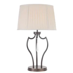 Tischlampen|Designerlampen*Elstead Tischlampe CANDELA 12 Messing Bronze H:60cm Lampe