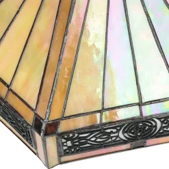 Elstead Tischlampe FARFALLA 4 H:59cm Tiffany Wohnzimmer< Glaslampen|Designerlampen