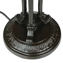 Elstead Tischlampe FARFALLA 4 H:59cm Tiffany Wohnzimmer< Glaslampen|Designerlampen