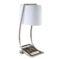 Tischlampen|Schlafzimmer Lampen*Elstead Tischlampe FEDELE Creme H:62cm Modern Bodenlampe
