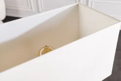 Invicta Interior Tischlampe Holz Stoff blendarm E27 H:57 cm Leselicht< Tischlampen|Schlafzimmer Lampen