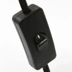 Steinhauer Tischlampe indirekt Metall in Bronze 42 cm E27 stylisch< Tischlampen|Schlafzimmer Lampen