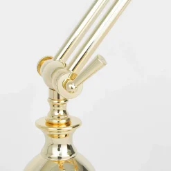 Schreibtischlampen|Metall Lampen*Giovanni Battista Tischlampe 24K Gold aus Messing Premium