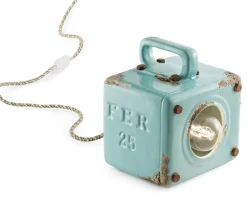 Wohnzimmerlampen|Keramiklampen*Ferroluce Tischlampe Keramik E27 15,5 cm breit 20 cm hoch eckig