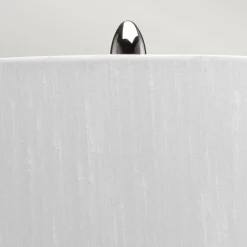 Tischlampen|Schlafzimmer Lampen*Elstead Tischlampe Keramik Stoff E27 56,2 cm hoch OLWEN