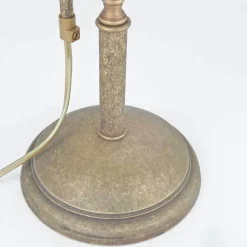Giovanni Battista Tischlampe Messing in Antik Bronze< Tischlampen|Schlafzimmer Lampen