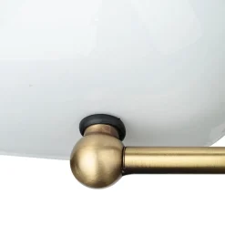 Giovanni Battista Tischlampe Messing in Bronze mit Glas Premium< Schreibtischlampen|Glaslampen