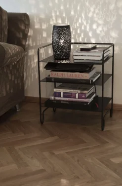 Wohnzimmerlampen|Schlafzimmer Lampen*By Rydéns Tischlampe Metall 26 cm hoch Schwarz E27 dekorativ GITTE