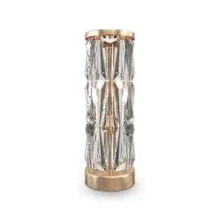 Maytoni Tischlampe Metall D: 20 cm 58 cm in Gold E14 2-flammig< Tischlampen|Schlafzimmer Lampen