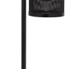 Sigma Tischlampe Metall Schwarz Silber Lesen 45 cm stylisch< Tischlampen|Schlafzimmer Lampen