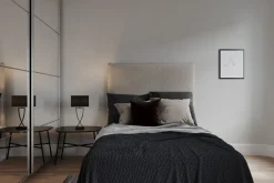 By Rydéns Tischlampe Metall Stoff 52 cm Schwarz-Chrom Schwarz E27< Wohnzimmerlampen|Schlafzimmer Lampen