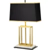 Elstead Tischlampe Modern Design 74 cm hoch Wohnzimmer< Nachttischlampen|Stofflampen