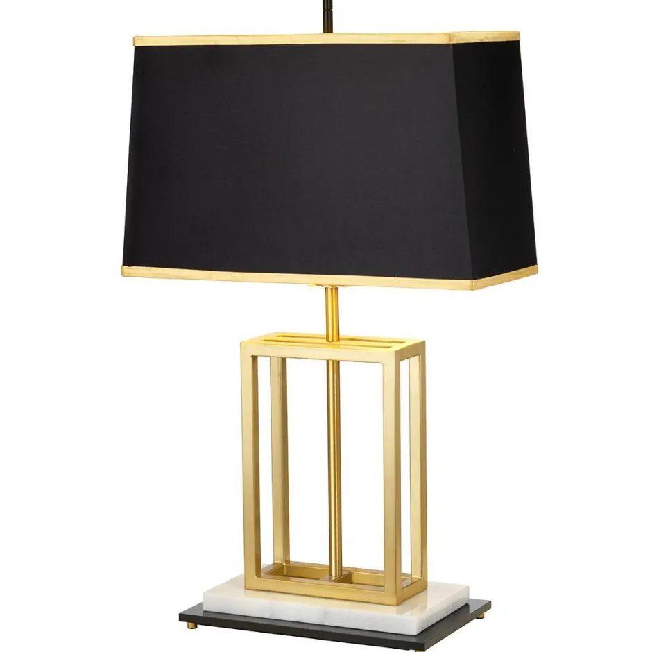 Elstead Tischlampe Modern Design 74 cm hoch Wohnzimmer< Nachttischlampen|Stofflampen