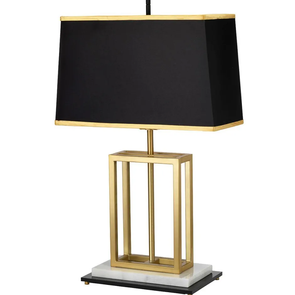 Elstead Tischlampe Modern Design 74 cm hoch Wohnzimmer< Nachttischlampen|Stofflampen