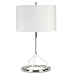 Elstead Tischlampe Modern Design Weiß E27 Nachttisch Wohnzimmer< Tischlampen|Schlafzimmer Lampen