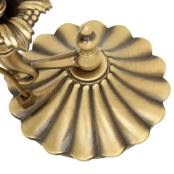 Giovanni Battista Tischlampe Putti aus Echt-Messing Antik Premium< Wohnzimmerlampen|Glaslampen