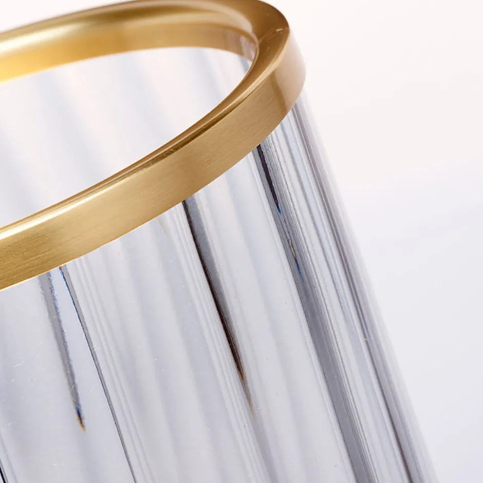 Elstead Tischlampe Rauchglas 36,4 cm hoch mit GX53 LED 3000 K< Rustikale Lampen|Metall Lampen