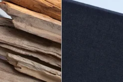 Tischlampen|Schlafzimmer Lampen*Invicta Interior Tischlampe RIVER Treibholz Leinen Handarbeit Unikat