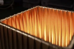 Tischlampen|Schlafzimmer Lampen*Invicta Interior Tischlampe Stoff Metall H:44 cm E27 in Schwarz Gold