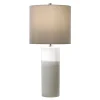 Elstead Tischlampe VASO Keramik Grau H:68cm Nachttisch< Tischlampen|Designerlampen
