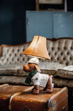 Kinderzimmerlampen|Kinderlampen*Happy Lamps Tischlampe Wohnzimmer Kinderzimmer Hund 48 cm mit LED
